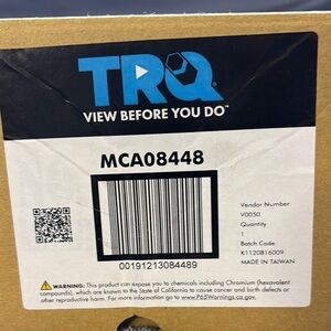 TRQ Automotive Part - mirror cap  set for gm - production vehicles 2007-2013 -